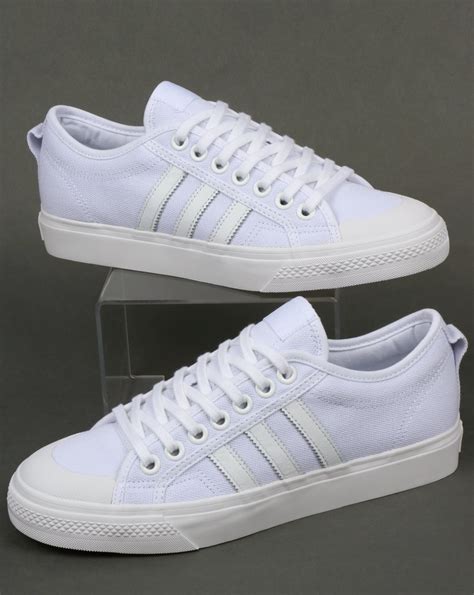 adidas nizza weiss damen|White .